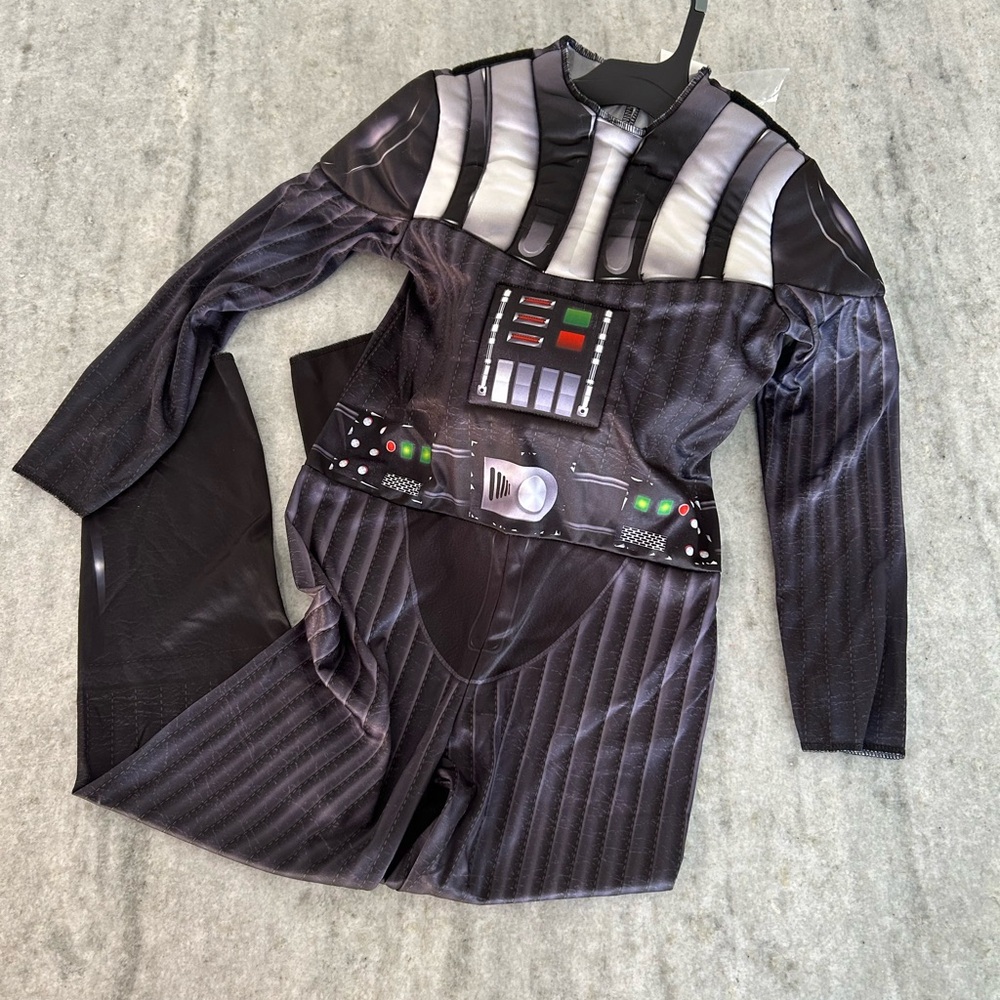 Dark Vader Kids Costume Size M